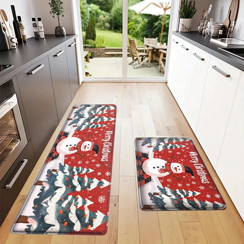 Festive Elegance Christmas Rug